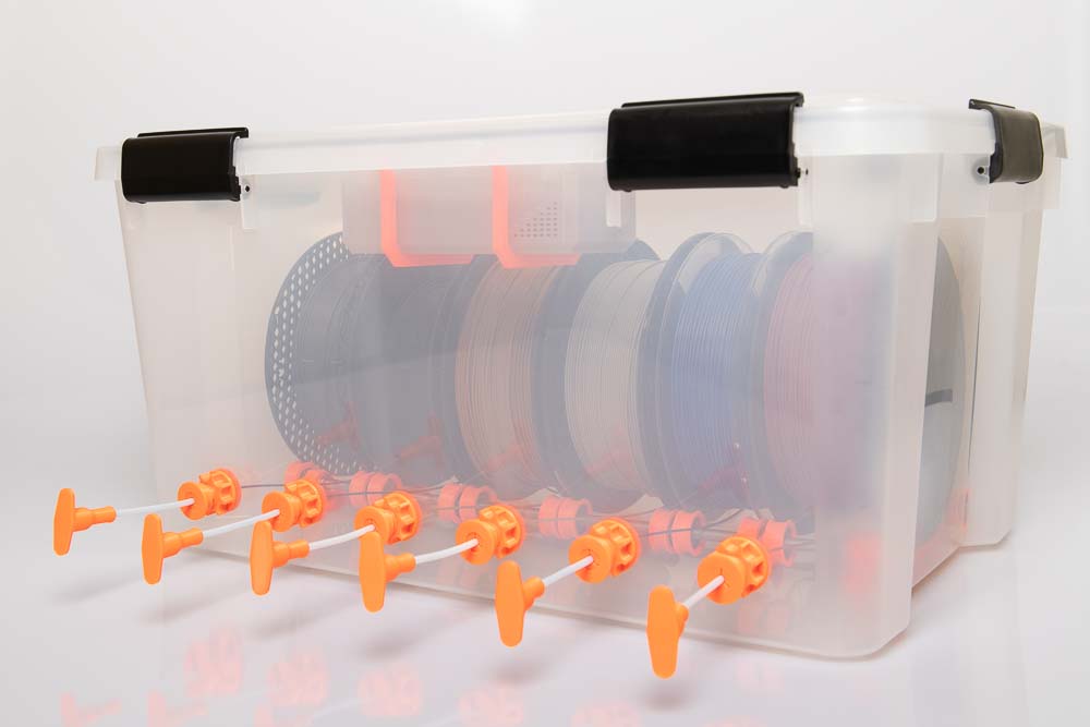Filament dry box to store 3d print filament