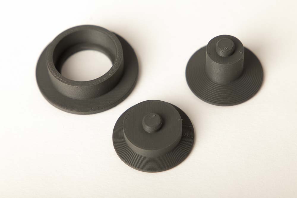 3D gedruckten Werkzeuge Einpresshilfe, Auspresshilfe und Widerlager für 608 Kugellager 3D Jake PLA Matt Grey