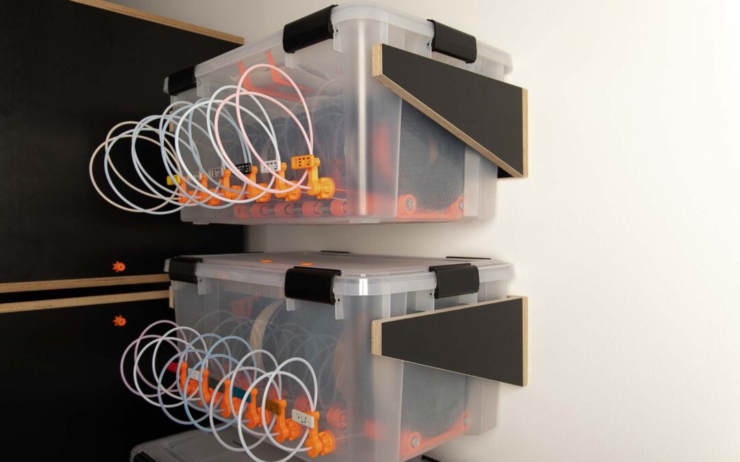 Anleitung: Halterung für die Filament Box bauen