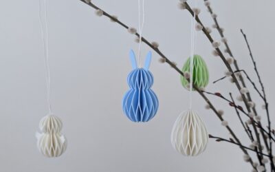 Anleitung: Moderne 3D Druck Waben Osteranhänger (Eier, Küken und Hasen)